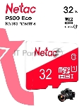 Карта памяти Netac P500 ECO 32GB MicroSDHC C10 up to 80MB/s, retail pack card only