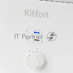 Тостер Kitfort КТ-4025 белый/стальной