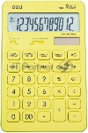 Калькулятор настольный Deli Touch EM01551 желтый 12-разр.