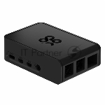 Корпус Raspberry Pi 4 Model B Official Case Okdo Slide Series, Black, BULK, для Raspberry Pi 4 Model B (187-3796)(ASM-1900138-21)