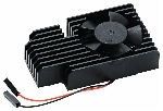Кулер с радиатором QUMO, Raspberry Pi 4, black(RS019)