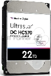 Жесткий диск Western Digital HDD  Server  Ultrastar DC HC570 WUH722222ALE6L4  22TB 7200rpm SATA-III 512Mb 3.5"
