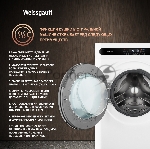 Стирально-сушильная машина Weissgauff WMD 45148 Inverter Steam Белый, загрузка фронтальная 8 кг, 1400 об/мин., класс: А+++
