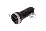 Автомобильная зарядка HOCO Z40 Superior, 2xUSB, 2.4A, черный