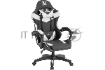 Кресло игровое Defender URANA черный/белый 64058