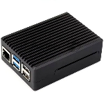 Металлический корпус RA794 для Raspberry Pi 5 c охлаждающим вентилятором