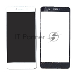 Стекло для Huawei Honor 6X / GR5 2017 белое