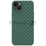 Чехол Super Frosted Shield Pro, темно-зеленый, (AP IP15 Plus)