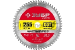Диск ЗУБР Чистый рез 255 x 30/20мм 60Т, диск пильный по дереву