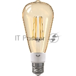 Умная филоментовая LED лампочка E27 Yeelight Smart Filament Bulb ST64