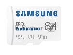Флеш карта microSDXC 64GB Samsung PRO Endurance (для видеорегистратора) Class 10, UHS-I, W 30 МБ/с, R 100 МБ/с, <MB-MJ64KA/APC> адаптер на SD