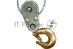 Лебедка ручная FIT 64644 усилие - 4 т, трос - 3 м