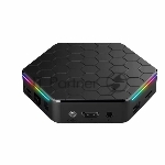 Медиаплеер [XLR3090] IconBIT [Movie 2100] Android 12 мини пк с поддержкой 4K, Wi-Fi 6, LAN, 4 ГБ DDR4 / 32 ГБ flash. Пульт ДУ с голосовым управлением и функцией мыши