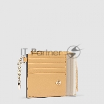 Чехол для кредитных карт Piquadro Circle PP5910W92R/GBE шафрановый/бежевый натур.кожа