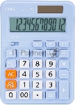 Калькулятор настольный Deli EM210FBLUE синий 12-разр.
