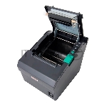 Чековый принтер Mertech G80i прямая термопечать, 203 dpi, 250 мм/сек, Ethernet, RS-232, USB, чёрный