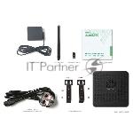 Мини ПК ZOTAC ZBOX MI668, Barebone, Intel i7-1360P, 2x DDR5-5200/4800 SODIMM, M.2 SSD SLOT, 2x GLAN, WIFI, BT, USBDRV, DP/HDMI, EU+UK PLUG 