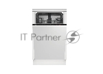 Встраиваемая посудомоечная машина Beko BDIS1W961, белый, 44.8 см, 9 компл., 55 дБ, класс A