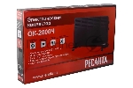Конвектор Ресанта ОК-2000Ч, черный, 2000 Вт, 25 м2, термостат 67/4/37