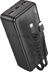 Портативный аккумулятор BOROFONE (6941991116476) BJ57B 30000mAh 2USB 2.4A 22,5W+PD 20W, черный