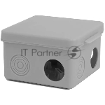 Коробка распределительная ОП 80х80х50мм 7 каб. вводов IP54 сер. TOKOV ELECTRIC TKE-KR-80-80-50-C06