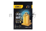 Домкрат бутылочный гидравлический Deli DQ71032 макс.грузоподъемность 32 т