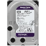 Жесткий диск Western Digital  6TB SATA-IIISurveillance Purple (5400rpm) 256Mb 3.5"