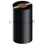 Красящая лента Ribbon 110mm*300m Wax/Resin OUT Black 1" core