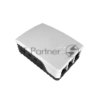 Корпус ACD RA599 Black+White ABS Case for Raspberry 4B