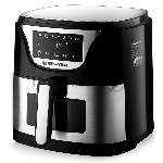 Аэрогриль BRAYER BR2037 чёрный/серебристый, 1500 Вт, 5 л, упр. - сенсор, программ - 7