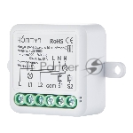 Модуль реле HOMMYN zigbee 2 канала (без нейтрали) RLZBNN02