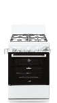 Плита газовая CEZARIS ПГ 3200-07 белый, конфорок 4 шт, духовка 59 л, 60 см x 85 см x 60 см