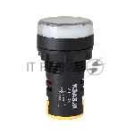 Лампа AD22DS(LED) матрица D22мм белый 24В AC/DC-КЭАЗ