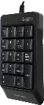 Числовой блок A4Tech Fstyler FK13P проводной, USB, черный