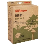Комплект бумажных пылесборников Filtero LGE01 (10+фильтр) ECOLine XL (R)