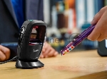 Сканер штрих-кода стационарный Zebra DS9308-SR 2D Imager, проводной, USB, чёрный