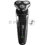 Бритва PMR 0307RС wet&dry PRO 5 blades+ электрическая (Polaris) , черный/хром
