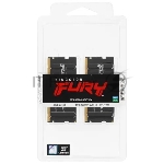 Модуль памяти Kingston 32GB SO-DIMM DDR5, 4800МГц, CL38 SODIMM (Kit of 2) FURY Impact
