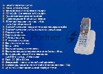 Радиотелефон teXet TX-D6905A черный (громкая связь,телефонная книга на 50 имен и номеров, определитель номера, будильник)