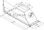 Встраиваемая вытяжка Indesit INAE 52FLS X, 52 см.