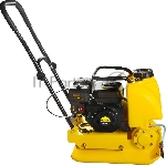 Виброплита бензиновая Huter VP-90W 3.6 л, 4800 Вт, 6.5 л.с, 25 кН, подошва 580x500 мм, 1050 м²/ч