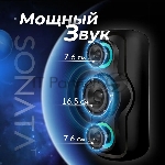Акустическая система Ginzzu GM-233, Midi, BT/USB/TF/FM/MIC/ДУ