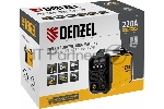 Аппарат инвертор. дуговой сварки DM-220 Standart, 220 А, ПВ 60%  Denzel