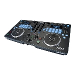 Медиа-проигрыватель Gemini GMX рабочая станция, автономная, 2-х дековая DJ система, 24-битный аудиоинтерфейс, 2 сенсорных джога, ЖК-дисплеи, USB