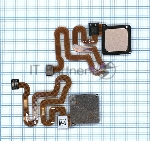 Кнопка HOME в сборе с механизмом и шлейфом для Huawei P9 Lite/G9, золотая