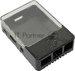 Корпус ACD RA175 Black Case w/Sense Hat hole for Raspberry Pi 3 B (CBPIHAT-BLK)