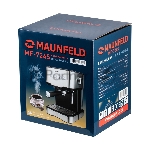 Кофеварка рожковая Maunfeld MF-724S нержавеющая сталь, исп. кофе - молотый, 1.5 л, 850 Вт, 15 Бар.