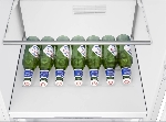 Встраиваемый холодильник Korting KSI 1221, белый однокамерный 173л, морозилка отсутствует, капельное