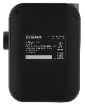 Автомобильный компрессор Digma QBK-120B черный, шланг 0.2м