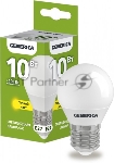 Лампа LED G45 IEK LL-G45-10-230-30-E27-G шар 10Вт 230В 3000К E27 GENERICA